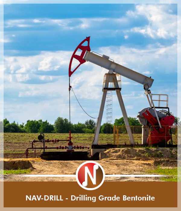 NAVDRILL, Drilling Grade Bentonite, sodium based Bentonite